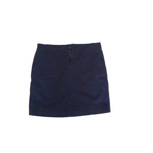 Tommy Hilfiger Dark Blue Zip Up Skirt Size 4